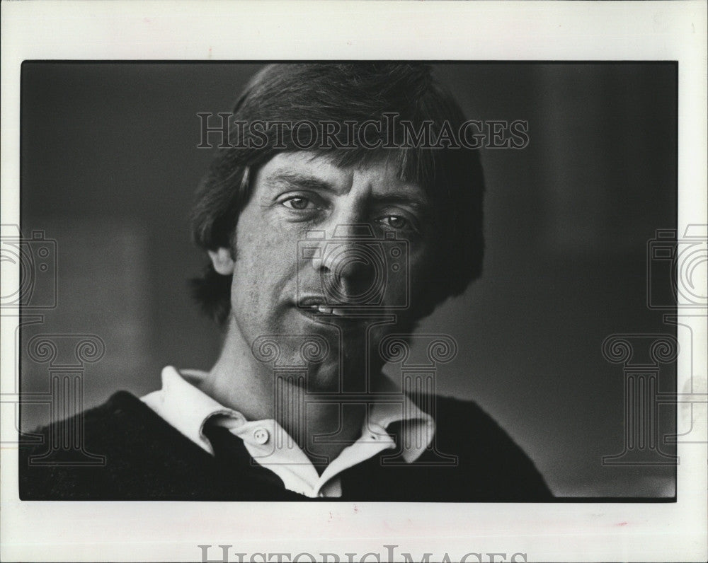 1985 Press Photo Tommy Jenkins,coach of FC Renton - Historic Images