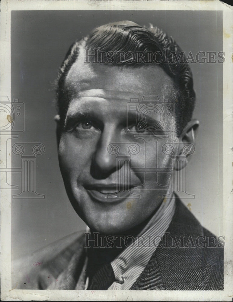 1943 Press Photo Actor Ralph Bellamy stars in the play &quot;Tomorrow The World&quot; - Historic Images