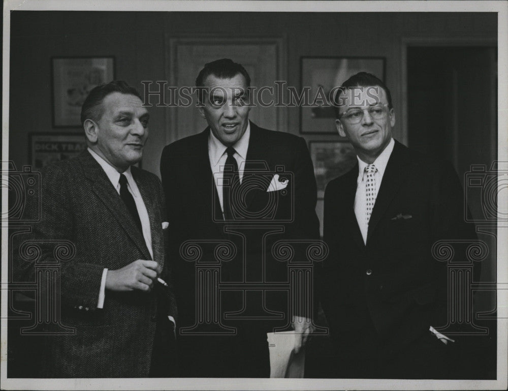 1961 Press Photo Entertainer &amp; TV Host Ed Sullivan - Historic Images