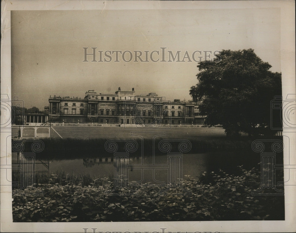 Press Photo Buckingham Palace London England - Historic Images