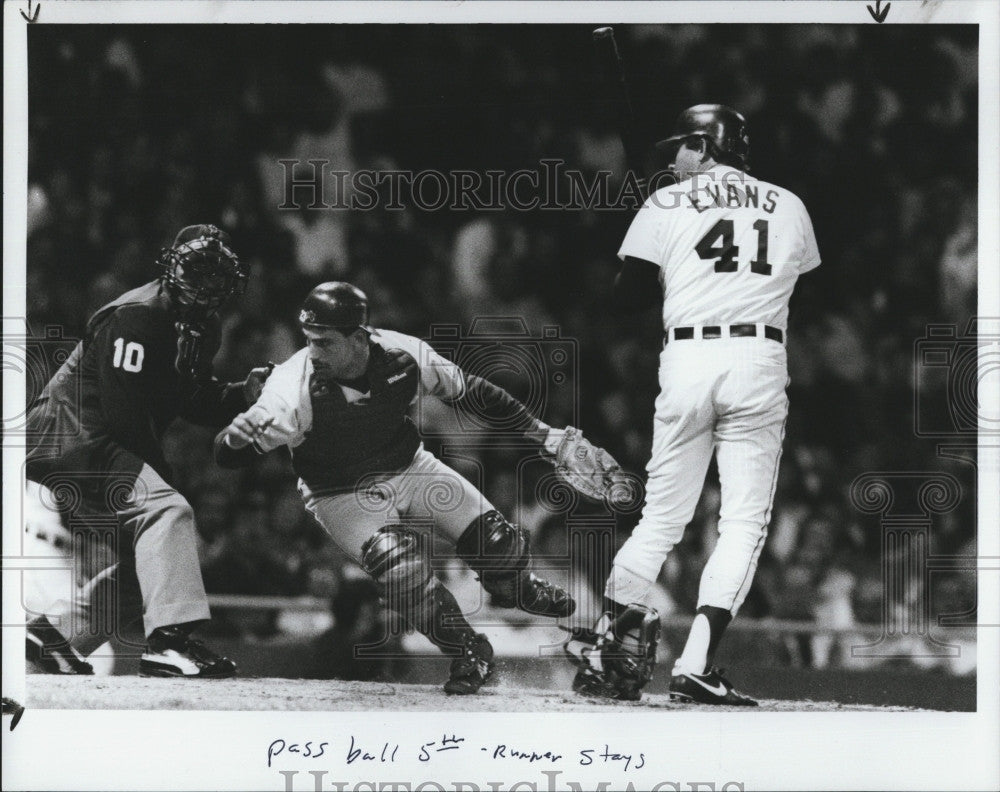 1987 Press Photo Chris Bando of Indians - Historic Images