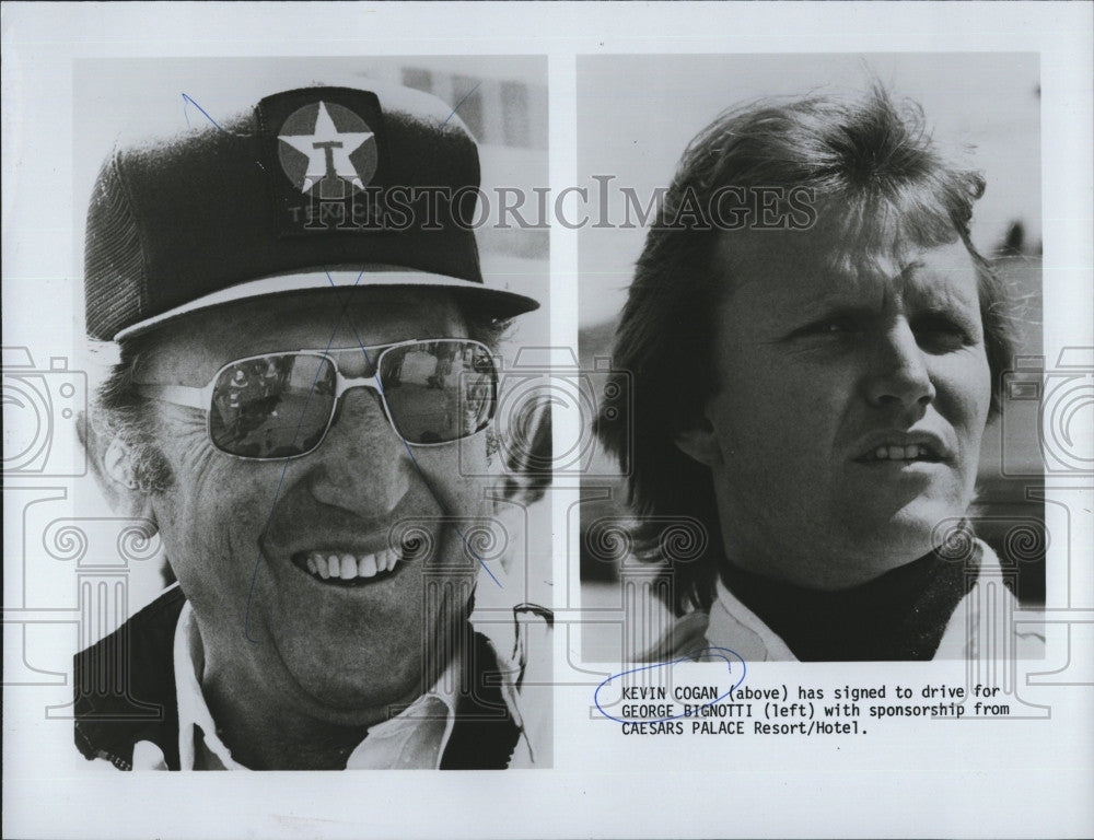 Race Car Driver Kevin Cogan 1983 Vintage Press Photo Print - Historic ...