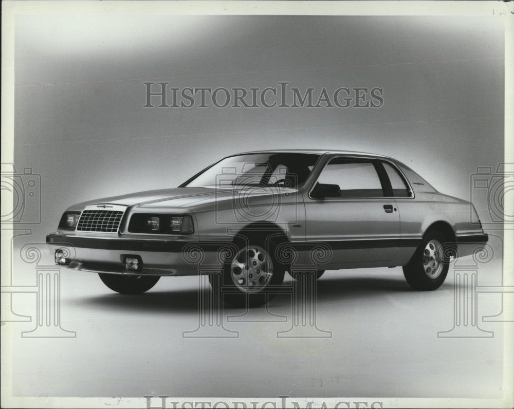 1984 Press Photo Ford Thunderbird - Historic Images
