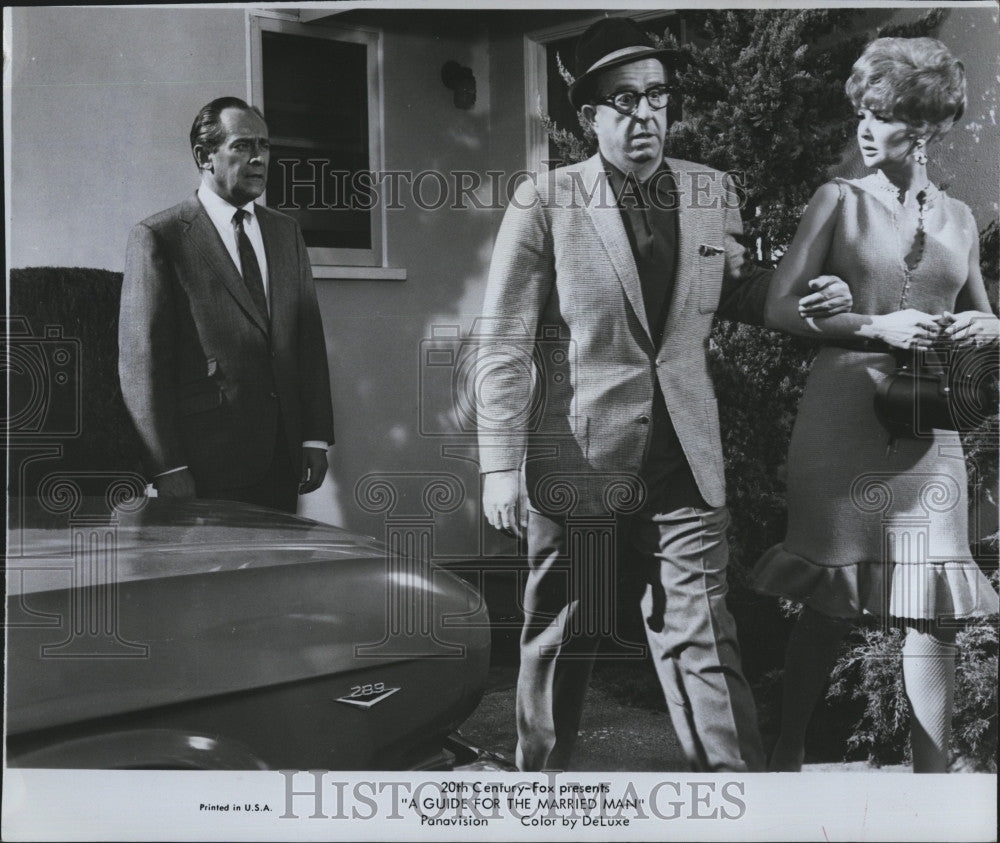 1967 Press Photo Film &quot;A Guide for the Married Man&quot; Chanin Hale Louis Nye - Historic Images