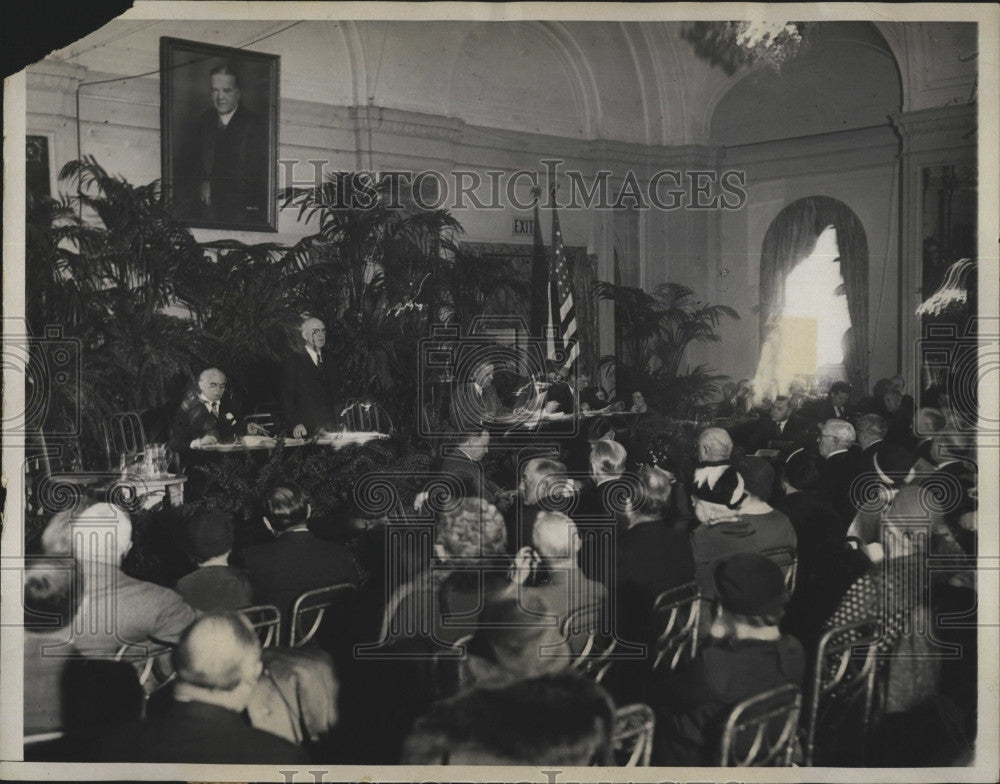 1931 Press Photo Sen Simeon Fess & Ohio Republican Natl oOmmittee - Historic Images