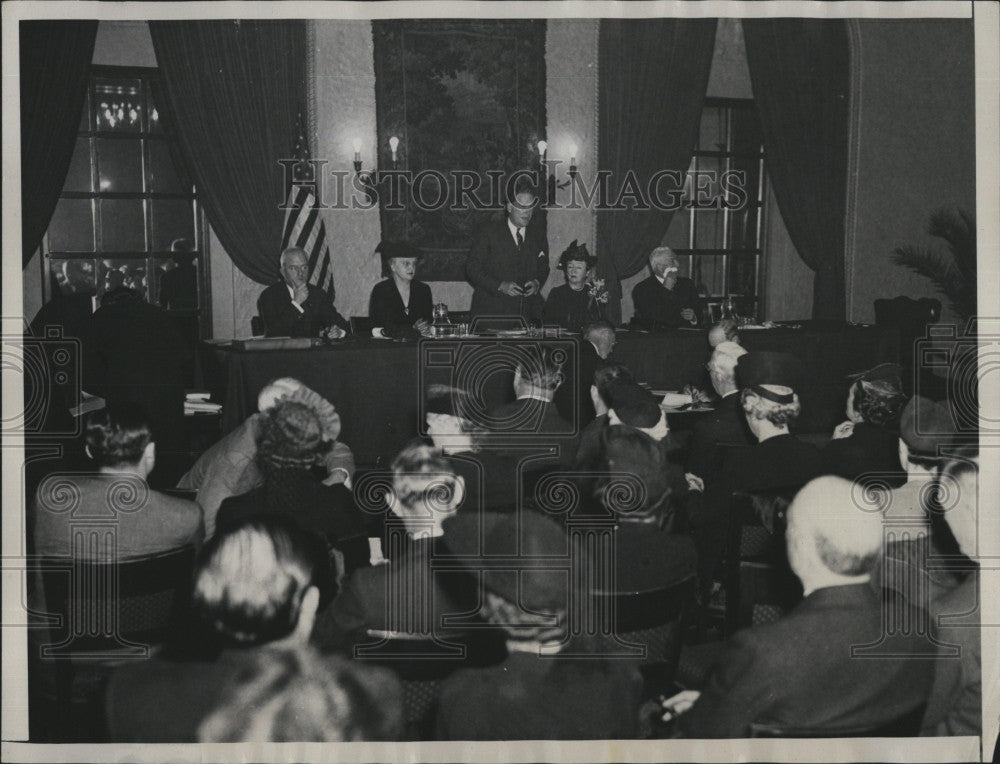 1938 Press Photo Rep Natl Committee, J Hamilton,Mason,Hillman,Worthington - Historic Images