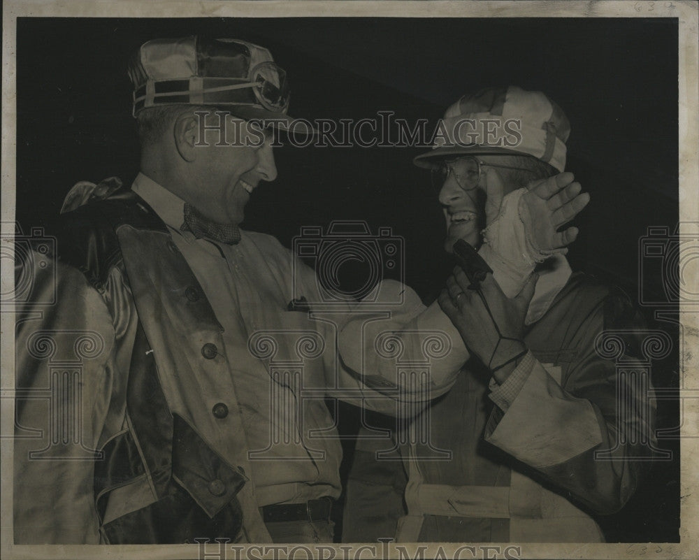 1953 Press Photo Charles Fitzpatrick George Butterworth Horse Racing - Historic Images