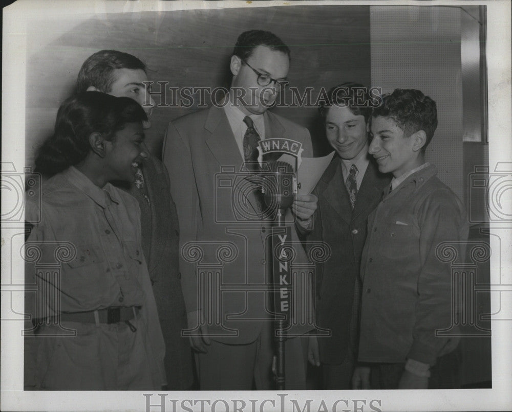 1946 Press Photo W. NeHalsign, L. Bornstein, M. Sargavakian, A. Umana, Les Smith - Historic Images