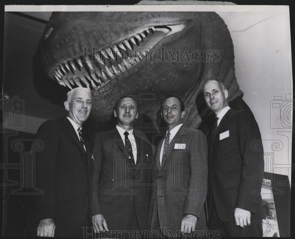 1966 Press Photo James Welch, Sr., D. Wilson, G. Belin, D. Reid Weedon, Jr. - Historic Images