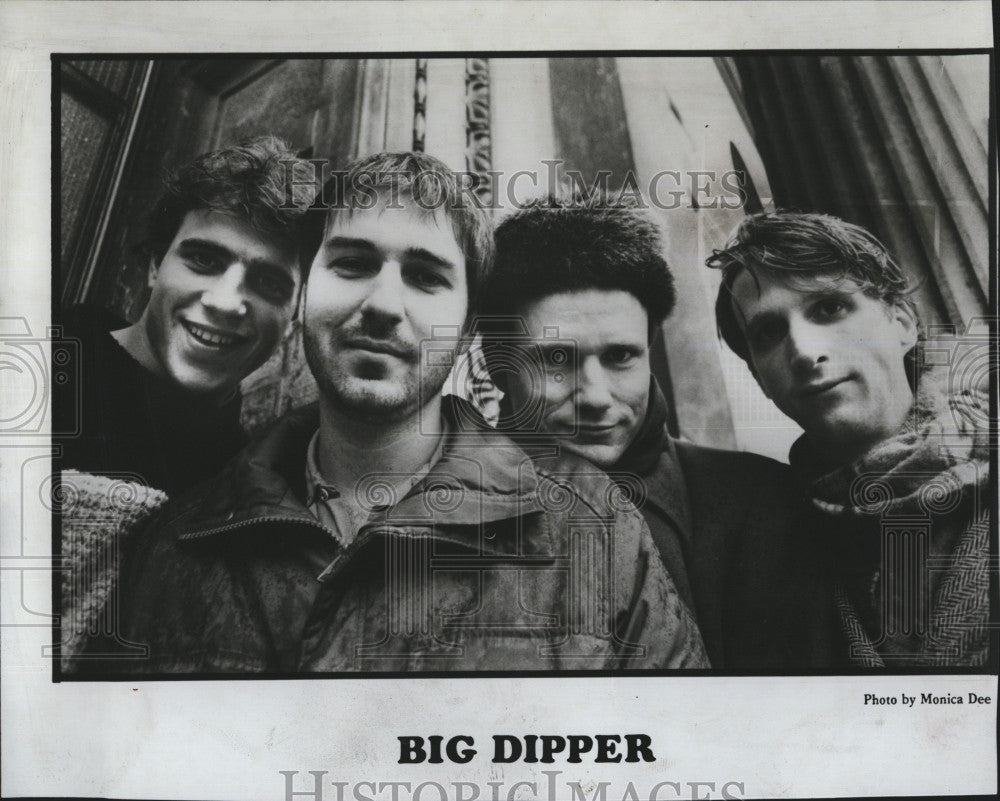 1990 Press Photo Big Dipper: G. Waleik, S. Michener, B. Goffrier, J. Oliphant - Historic Images