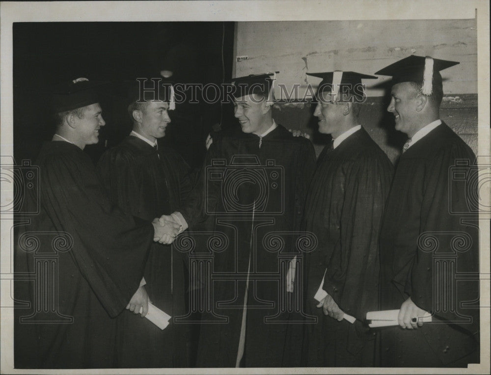 1950 Press Photo R. Bevins, W. Anderson, G. Winkler, J. Toner, J. Sheehan - Historic Images