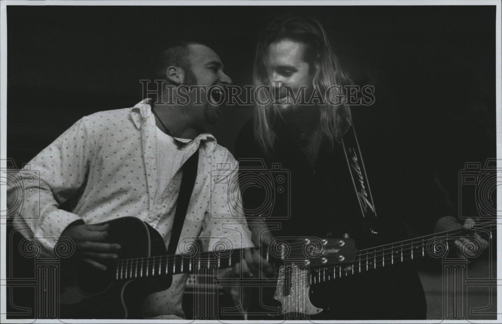 1997 Press Photo Sister Hazel: Lead singer Ken Block, Jeff Berez - Historic Images