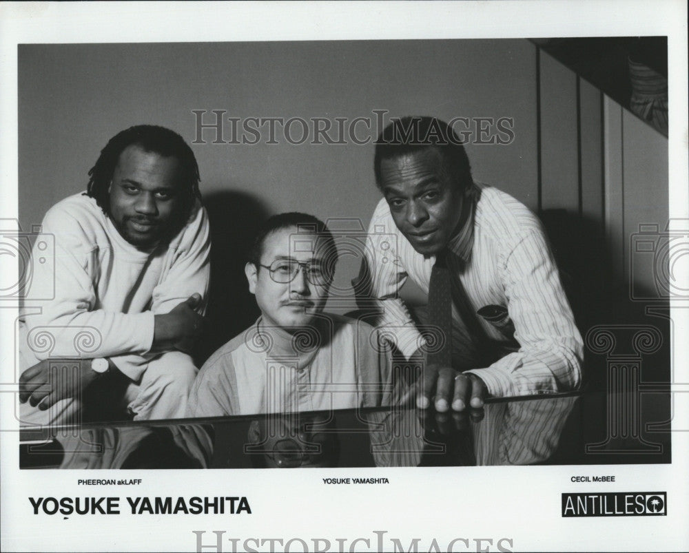 Press Photo Yosuke Yamashita  Japanese jazz pianist, composer. - Historic Images