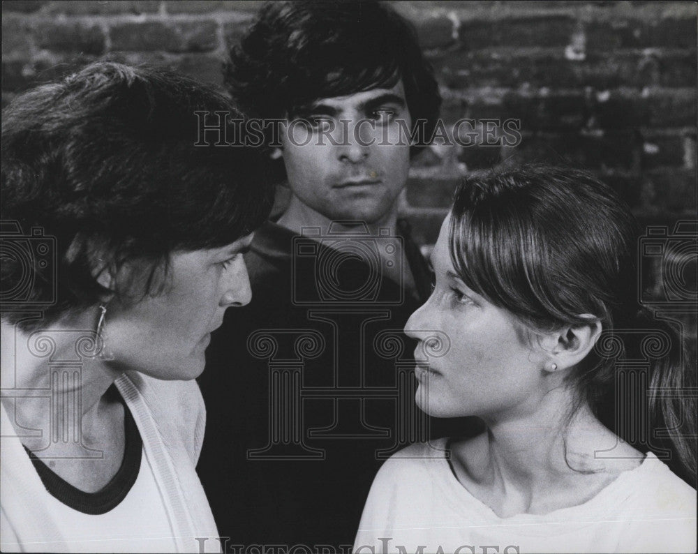 1979 Press Photo Renee Miller,Karen Dierub &amp; Bill Pasquale - Historic Images