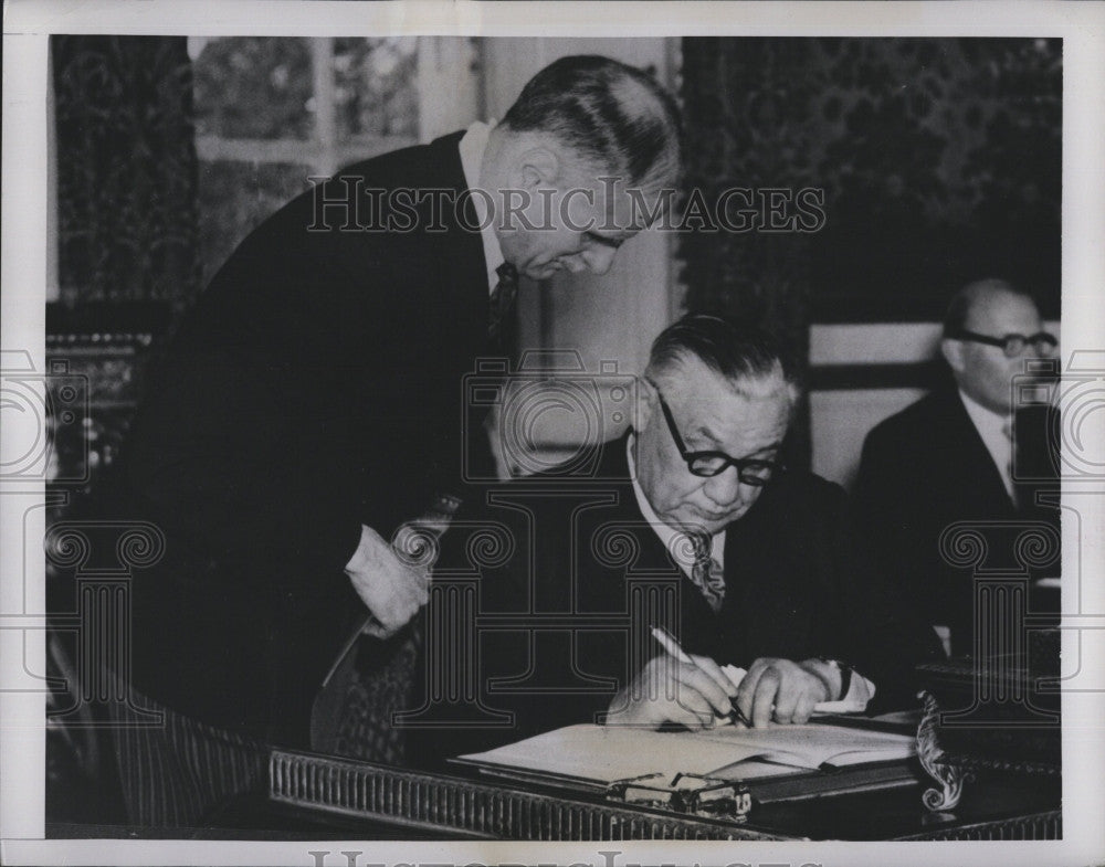 1949 Press Photo Ernest Bevin, Britain&#39;s Foreign Minister - Historic Images