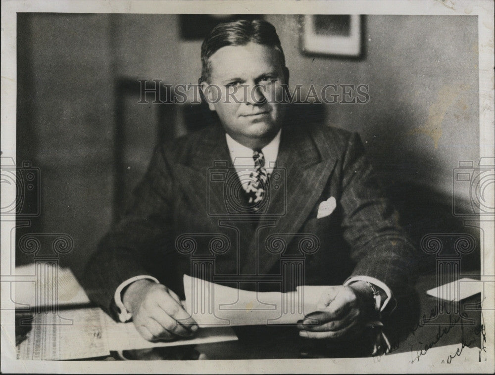 1943 Press Photo Herbert W. Beyea of the Rodney E. Boone organization - Historic Images