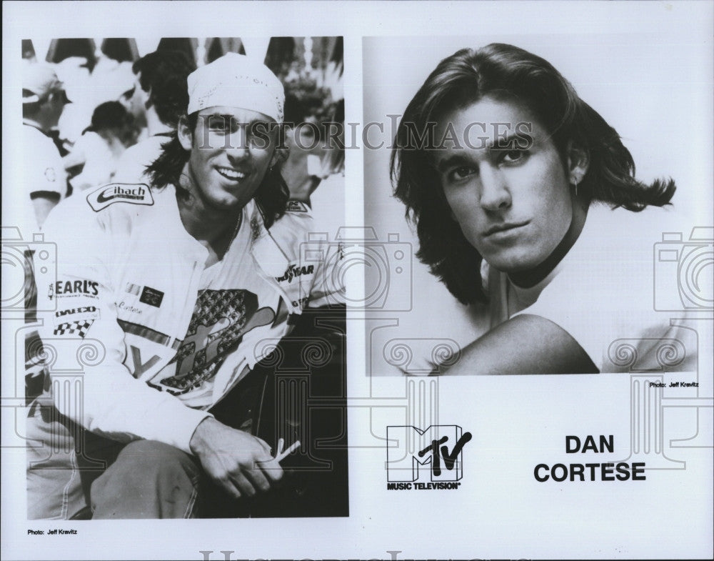 Press Photo Dan Cortese, American Actor and Singer. - Historic Images