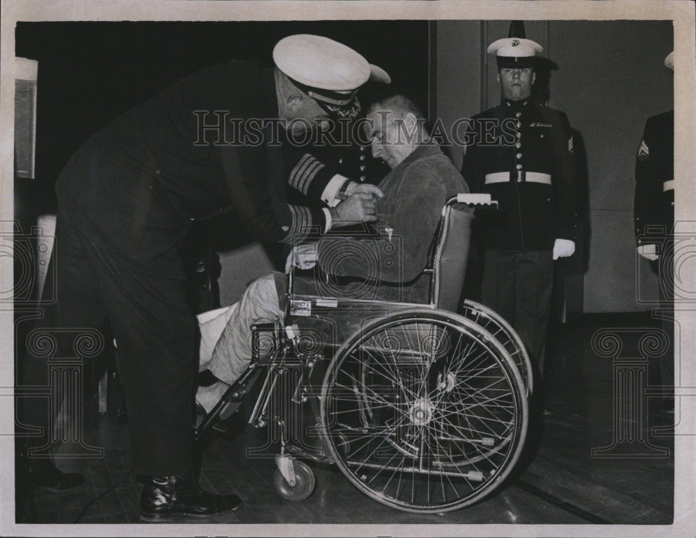 1969 Press Photo Capt. Tracy Cuttle, Capt. Michael Tierneyof - Historic Images