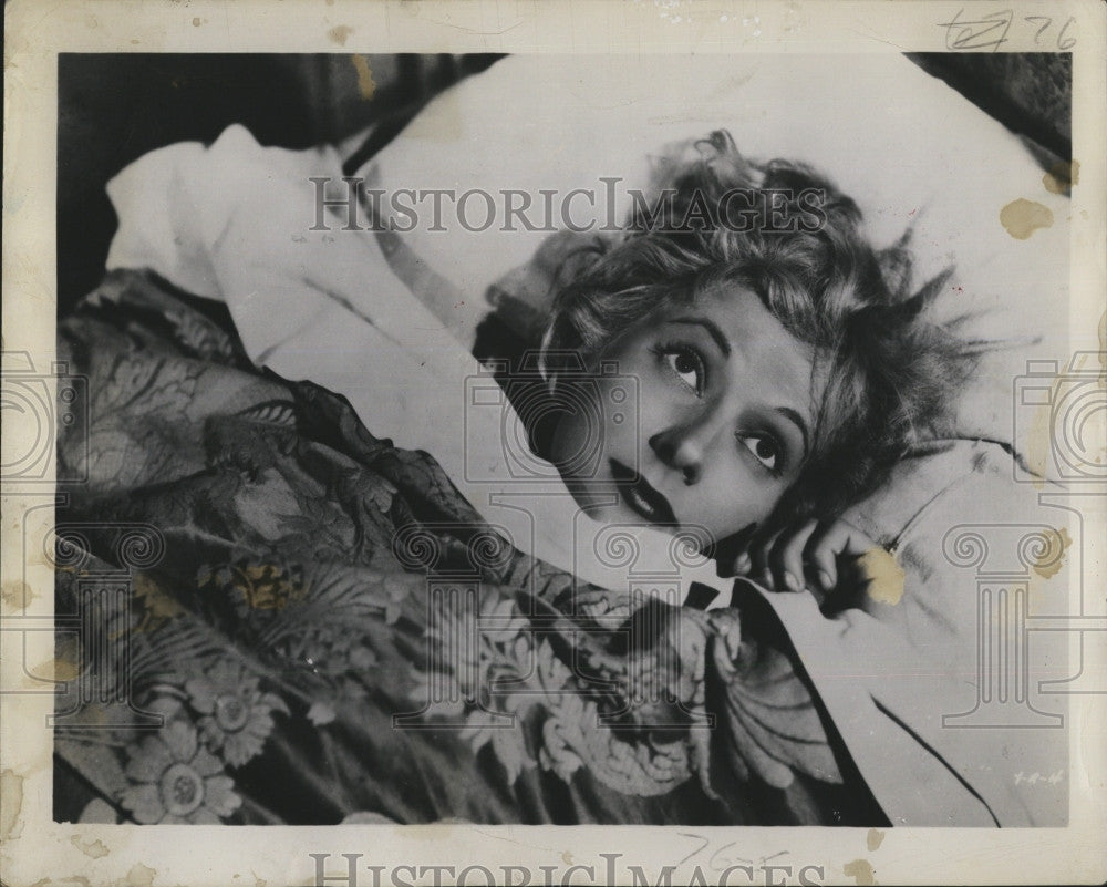 1949 Press Photo Actress Valentina Cortese - Historic Images