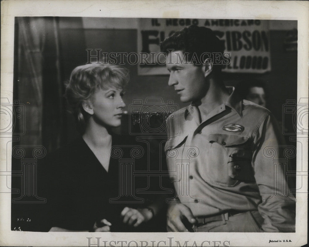 1949 Press Photo Actress Valentina Cortese in &quot;A Yank in Rome&quot; - Historic Images