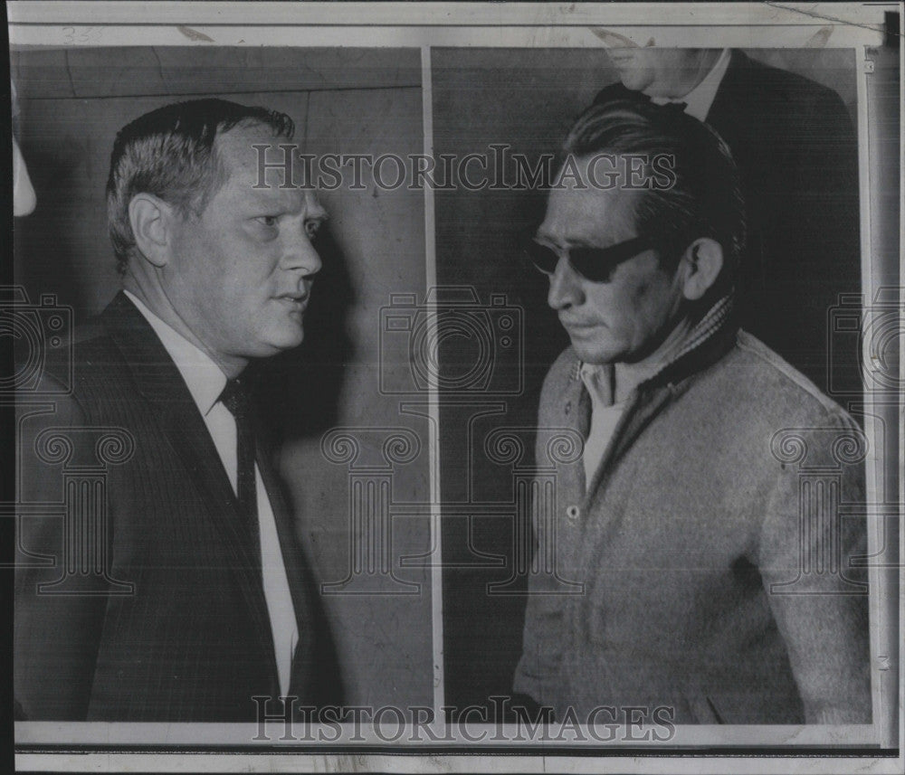 1968 Press Photo Karl Uecker &amp; Jesus Perez, testify grand jury for Kennedy kill - Historic Images