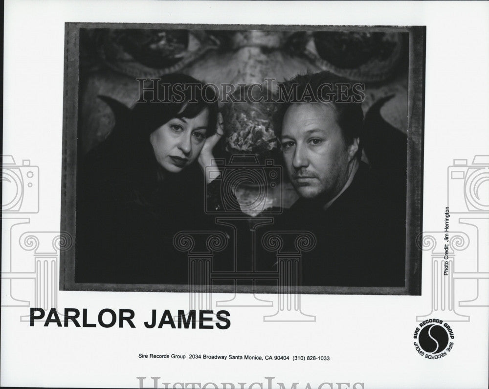 Press Photo Band &quot;Parlor James&quot; Amy Allison &amp; Ryan Hedgecock - Historic Images