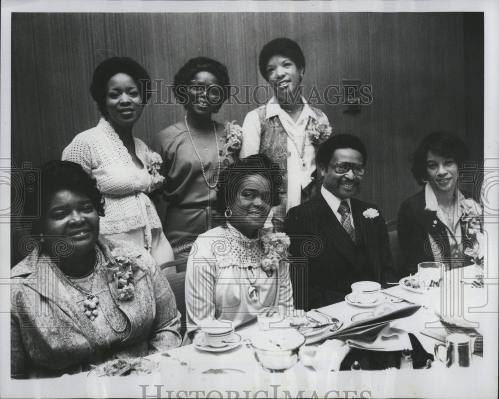 1978 Press Photo A. Moon, D. Parrish, P. Jones, G. Wortham, I. Woods, L. Colburn - Historic Images