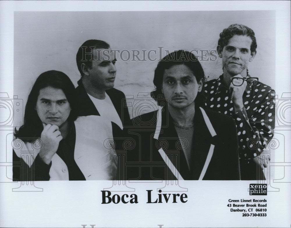 Press Photo Boca Livre, Mexican music group. - Historic Images