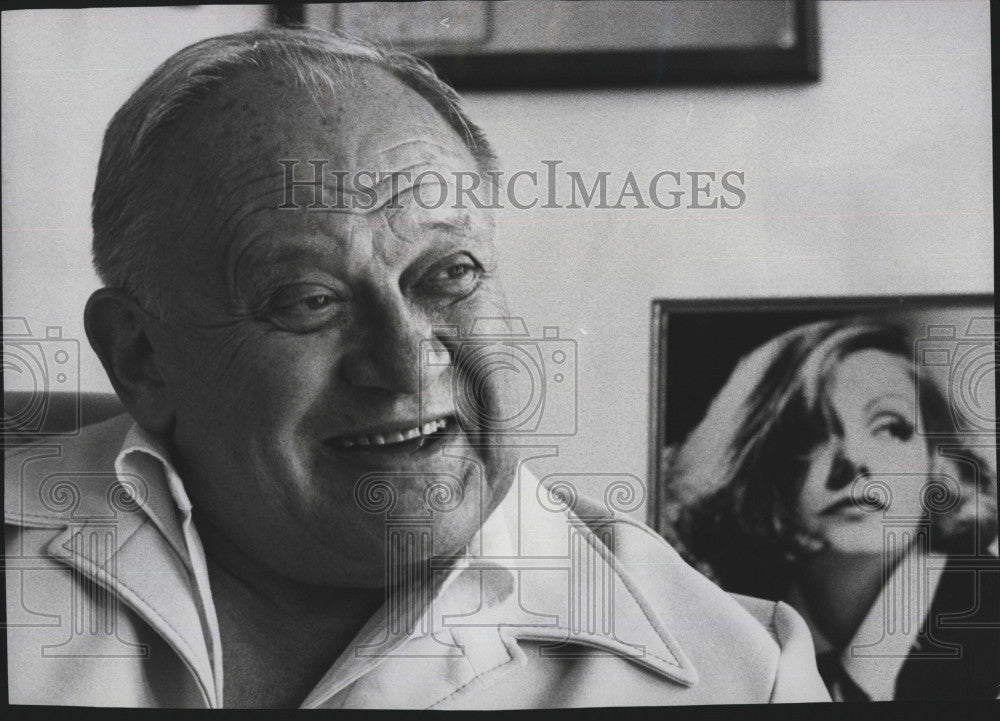 1978 Press Photo screen and TV writer Dewitt Bodeen, also Greta Garbo fan - Historic Images