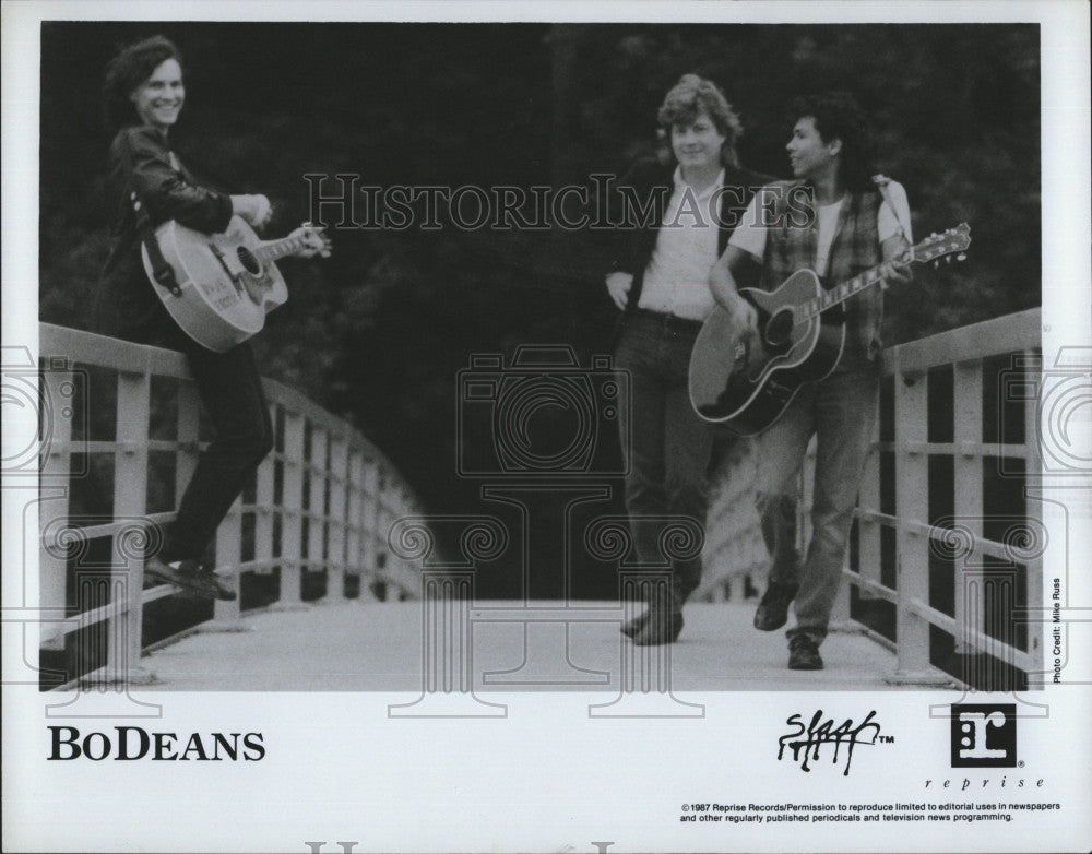 1987 Press Photo BoDeans Rock Band - Historic Images