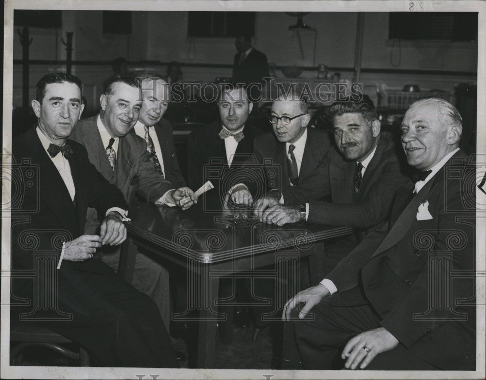 1950 Press Photo Lawrence Barufaldi, Dr. Ralph H. Estey, Michael Connelli - Historic Images