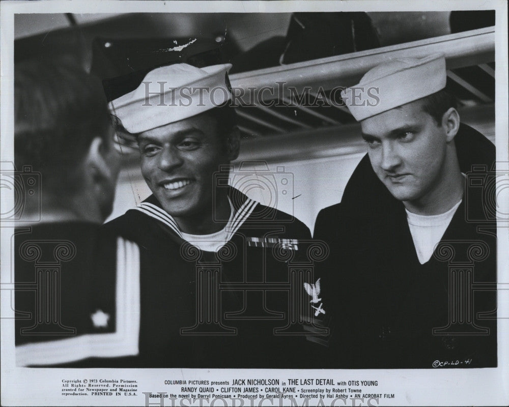 1974 Press Photo Otis Young in &quot;The Last Detail&quot; - Historic Images