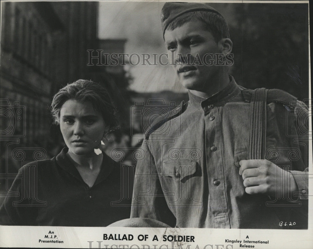 1961 Press Photo Shanna Prokhorenko &quot;Ballad of a Soldier&quot; - Historic Images