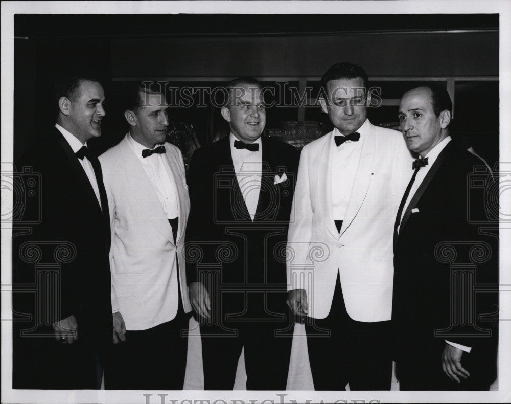 1958 Press Photo New England Chapter of the Young Presidents&#39; Assoc Dinner-Dance - Historic Images