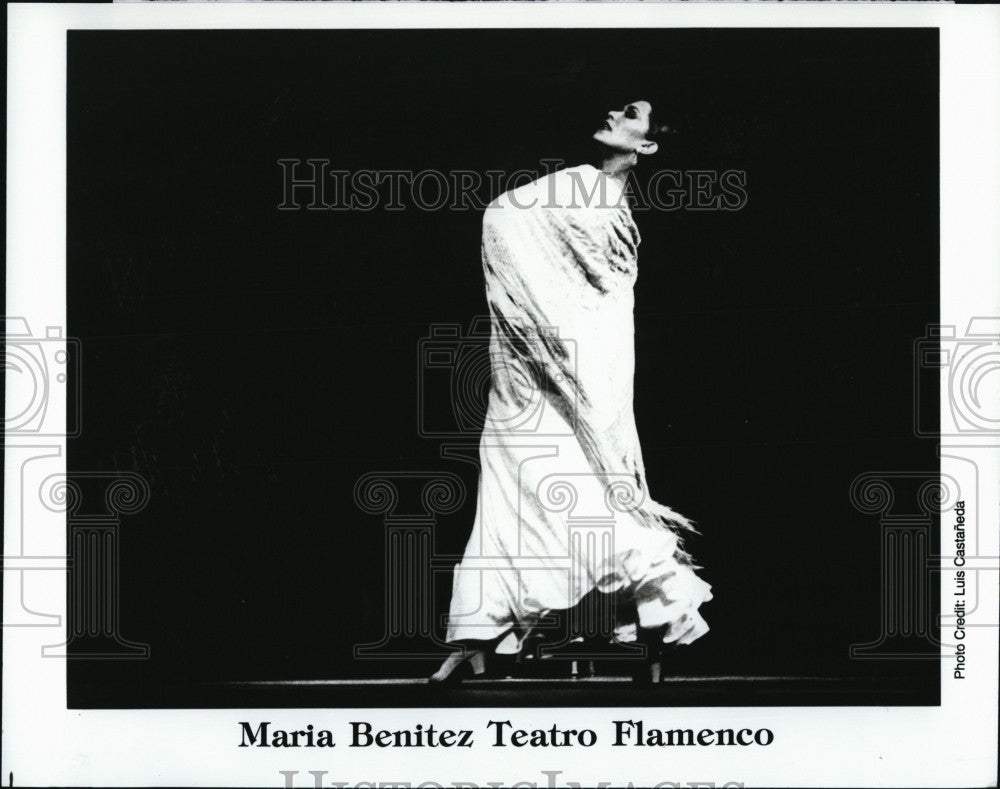 1996 Press Photo Maria Benitez Teatro Flamenco - Historic Images