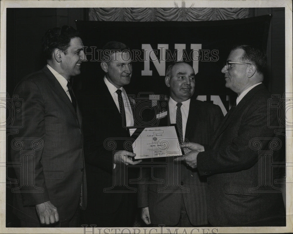 1962 Press Photo Mayor Francis Collins. - Historic Images