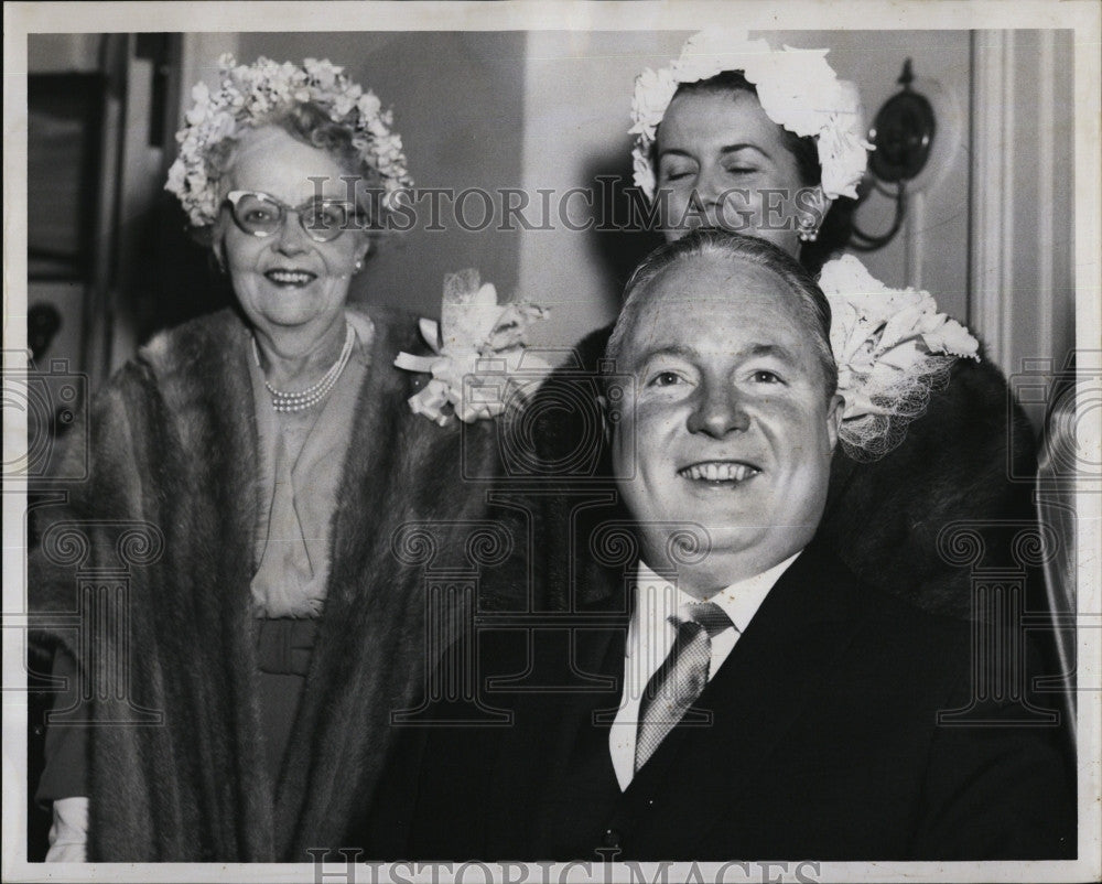 1960 Press Photo Mr. and Mrs. Collins - Historic Images