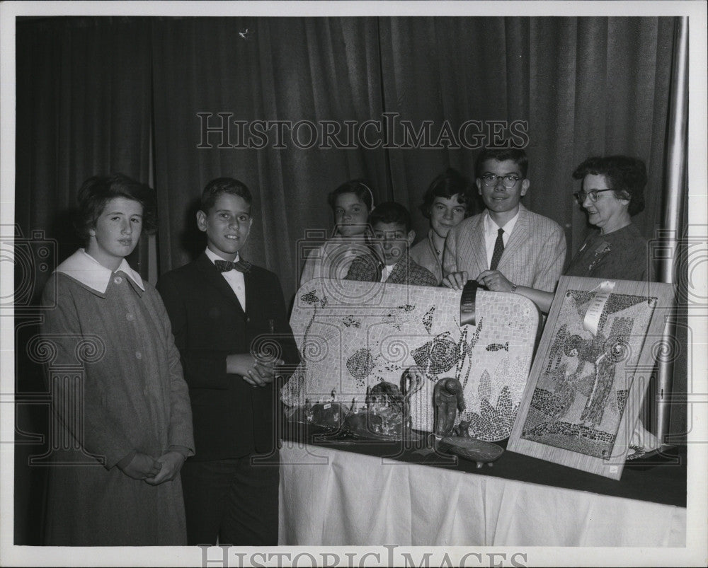 1959 Press Photo St Colletta s School.MM Way R Ciro E Burritt J Sousa M Mulcahey