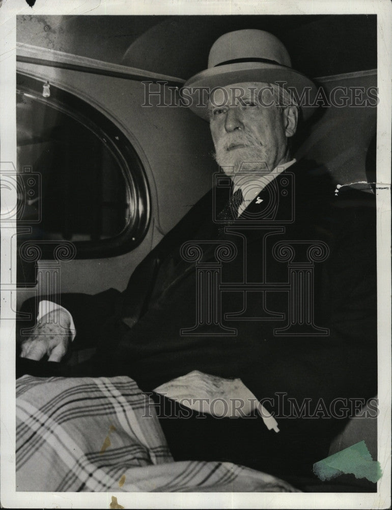 1939 Press Photo Former Chief Justice Charles Evans Hughes - Historic Images