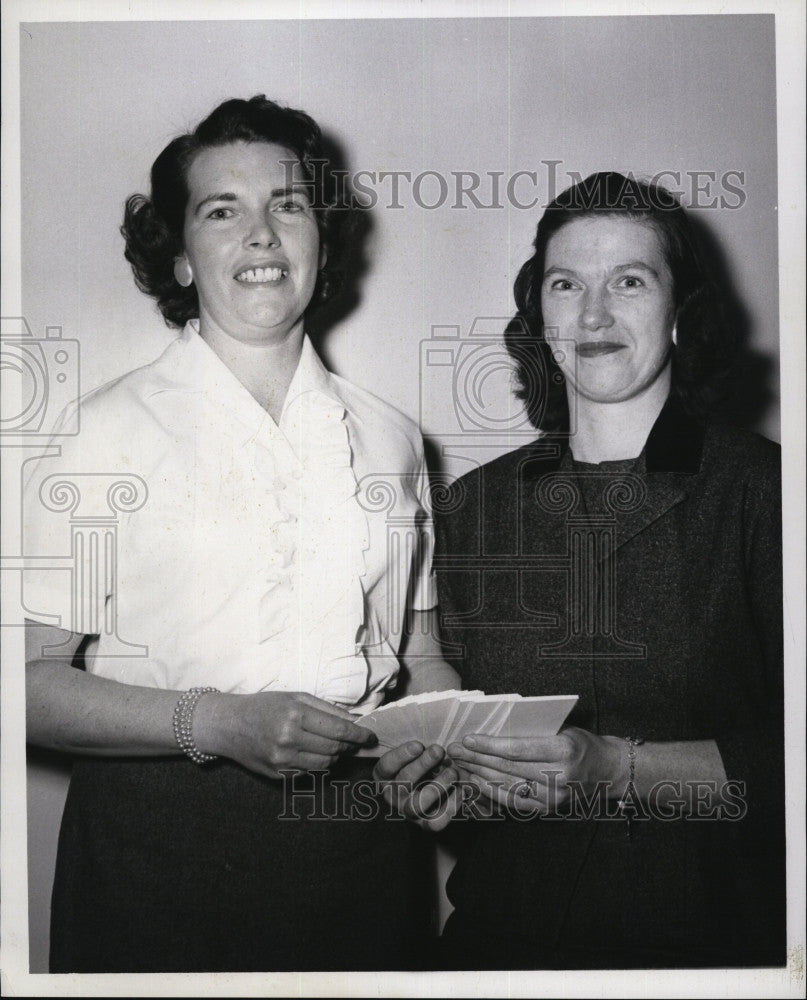 1961 Press Photo Members of Saint Francis Xavier Women&#39;s Society - Historic Images