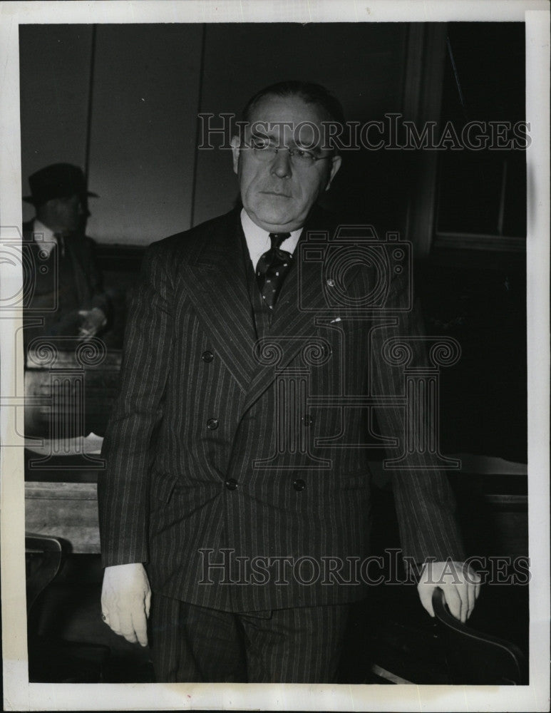 1940 Press Photo David Lawrence Chairman PA State Democratic Committee charged - Historic Images