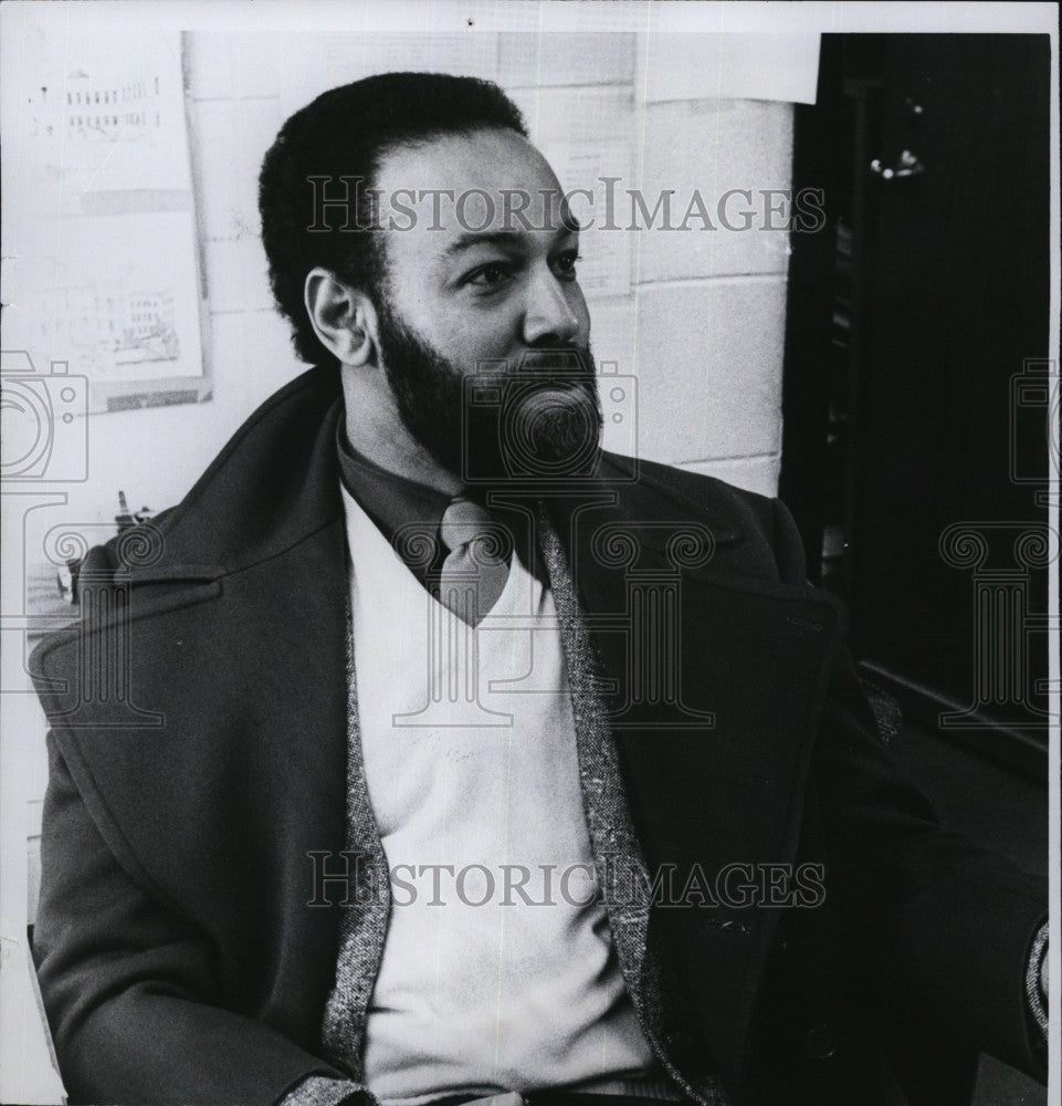 1980 Press Photo English High School Head Master Boston William A. Lawrence - Historic Images