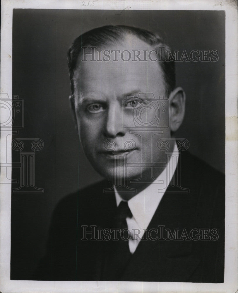 1943 Press Photo Warden Lawes - Historic Images