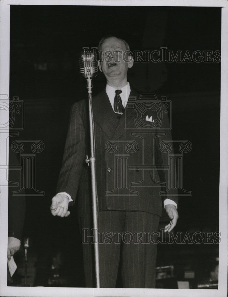 1947 Press Photo Warden Lewis Lawes - Historic Images