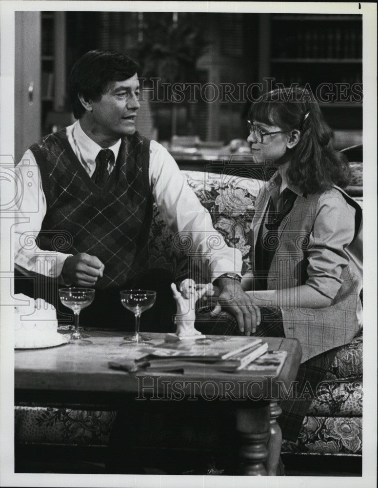 1981 Press Photo Actor John Lawlor and Actress Lori Hendler star in &quot;Why Us&quot; - Historic Images