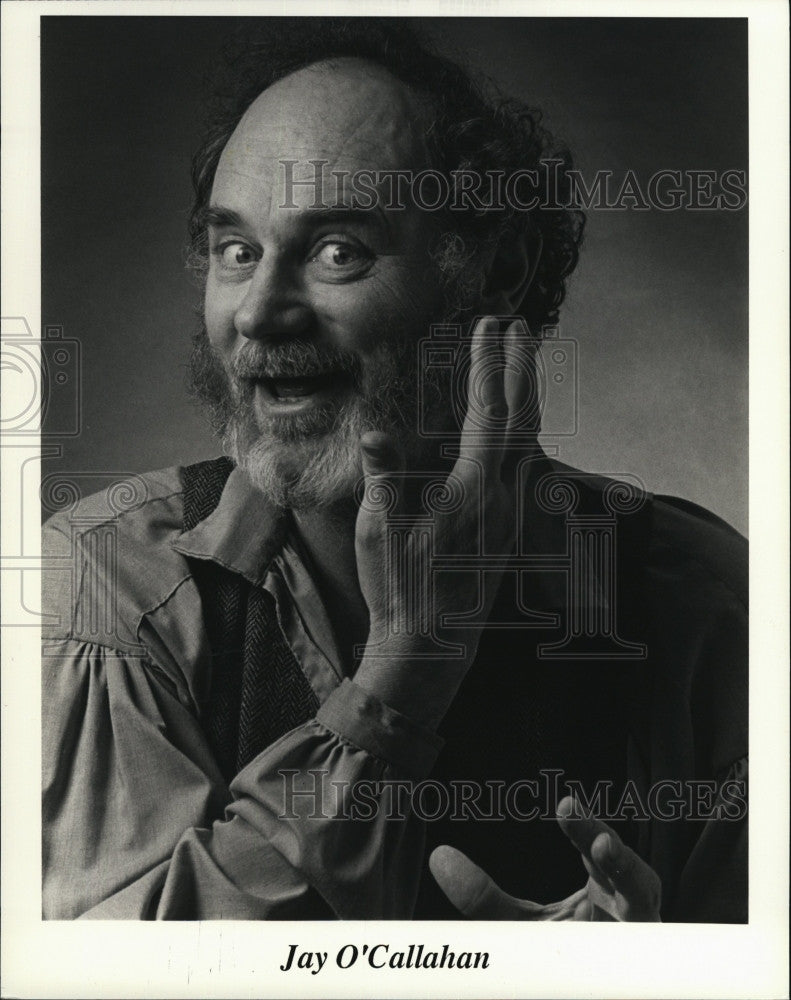 Press Photo Creative Writer Jay O&#39;Callahan - Historic Images