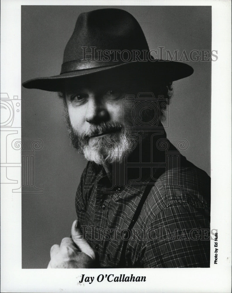 Press Photo Musician Jay O&#39;Callahan - Historic Images