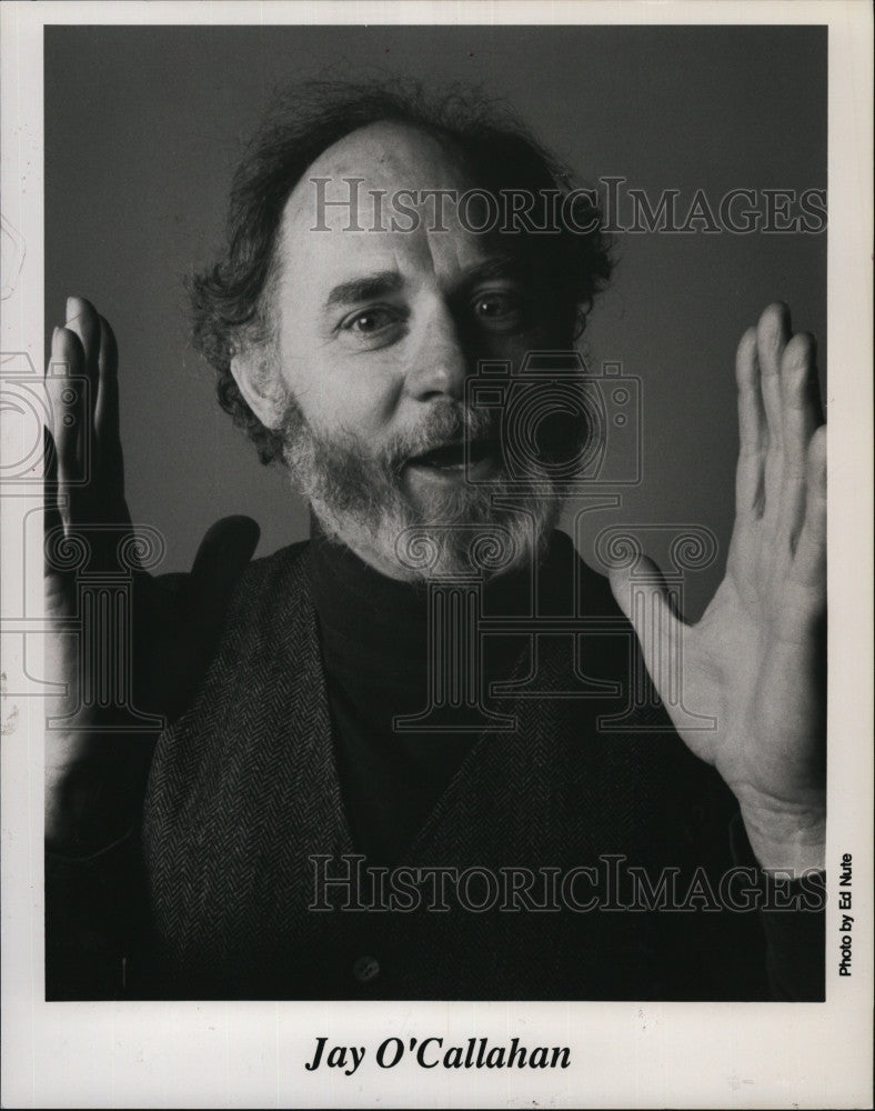 1992 Press Photo Story Teller Jay O&#39;Callhan - Historic Images