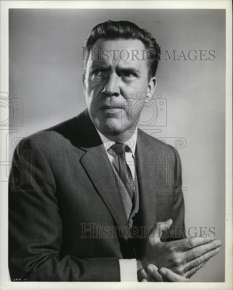 Press Photo Actor Edmond O&#39;Brien - Historic Images