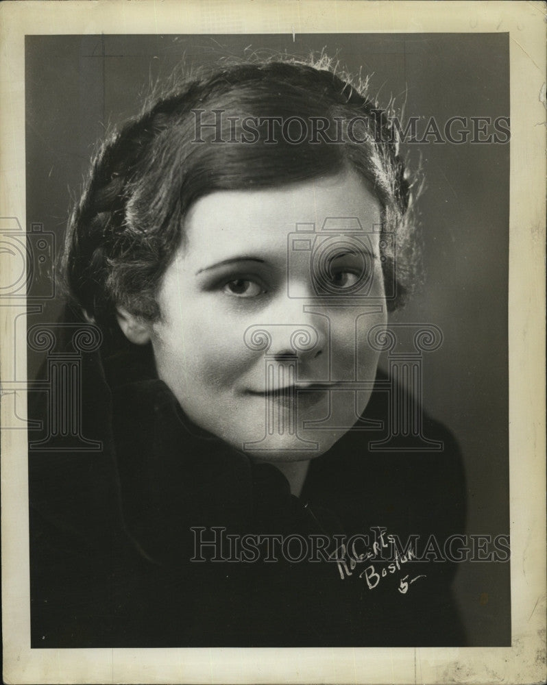 1934 Press Photo Mrs. Adrian O&#39;Brian. - Historic Images
